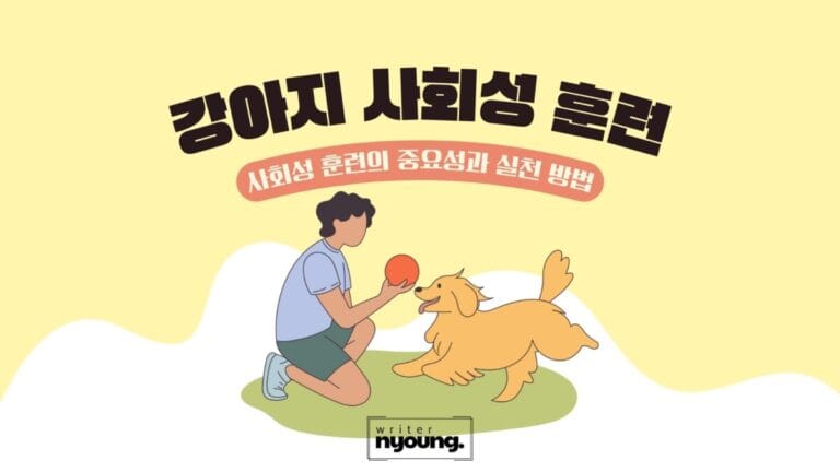 강아지-사회성-훈련-포스팅-대문이미지